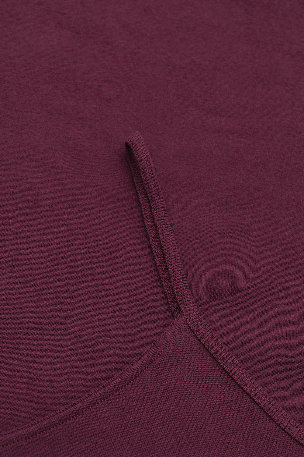 Detailbild Fairtrade Unterhemd Spaghettiträger von Comazo in der Farbe Burgund aus 100% Baumwolle in Feinripp-Qualität