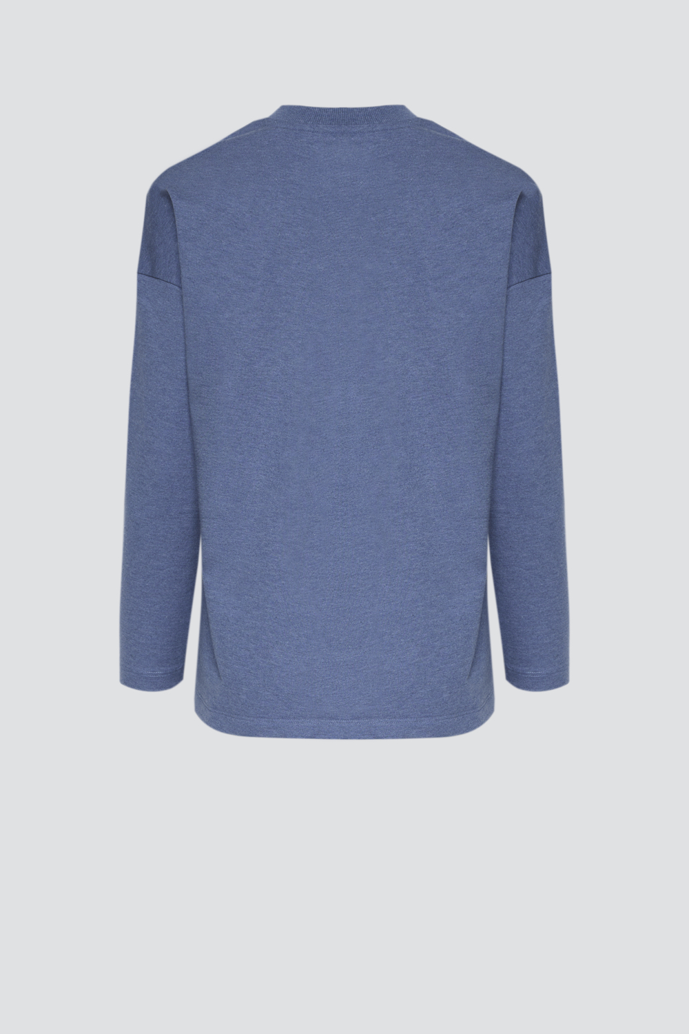 Produktbild Rückansicht Comazo Damen Sweatshirt Farbe Jeans meliert