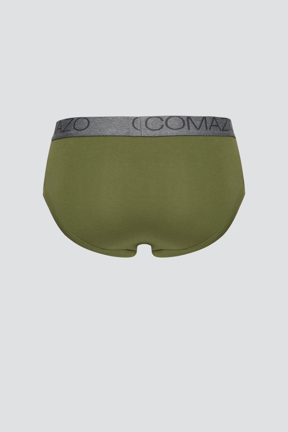 Produktbild Rückansicht Comazo Herren Retro-Slip Farbe Oliv