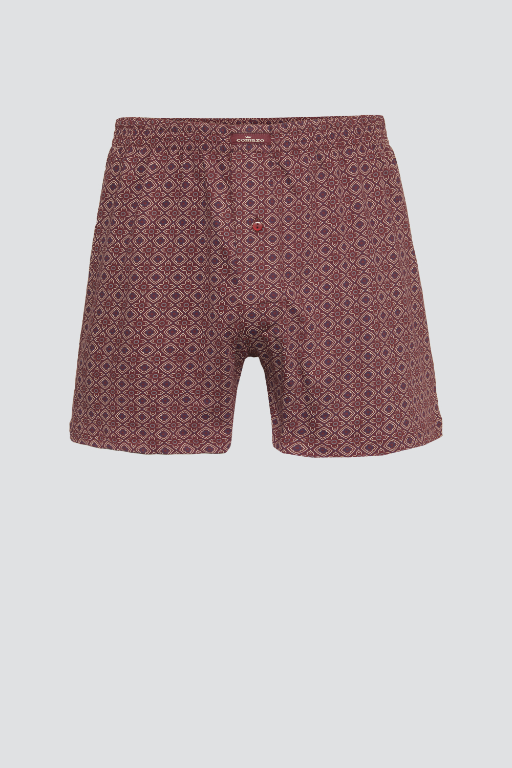 Produktbild Vorderansicht Comazo Herren Boxershorts Farbe Merlot