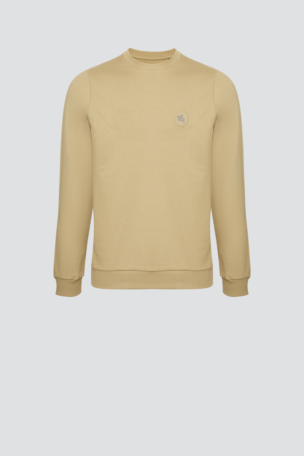 Produktbild Vorderansicht Comazo Herren Sweatshirt Farbe Bast