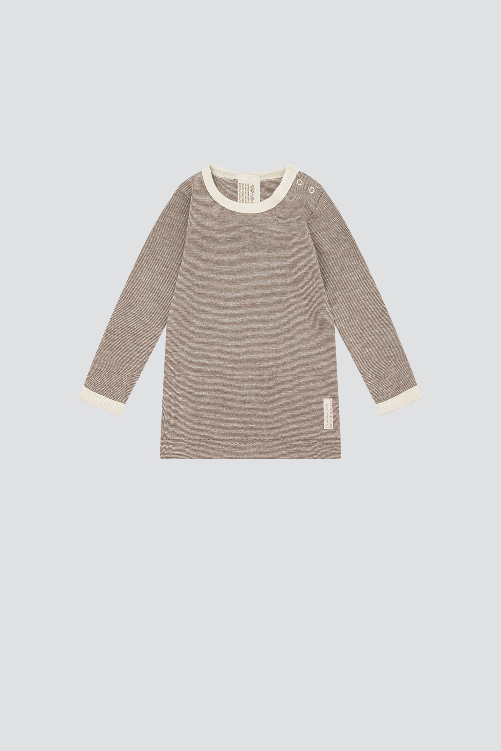Baby shirt with wool-silk
