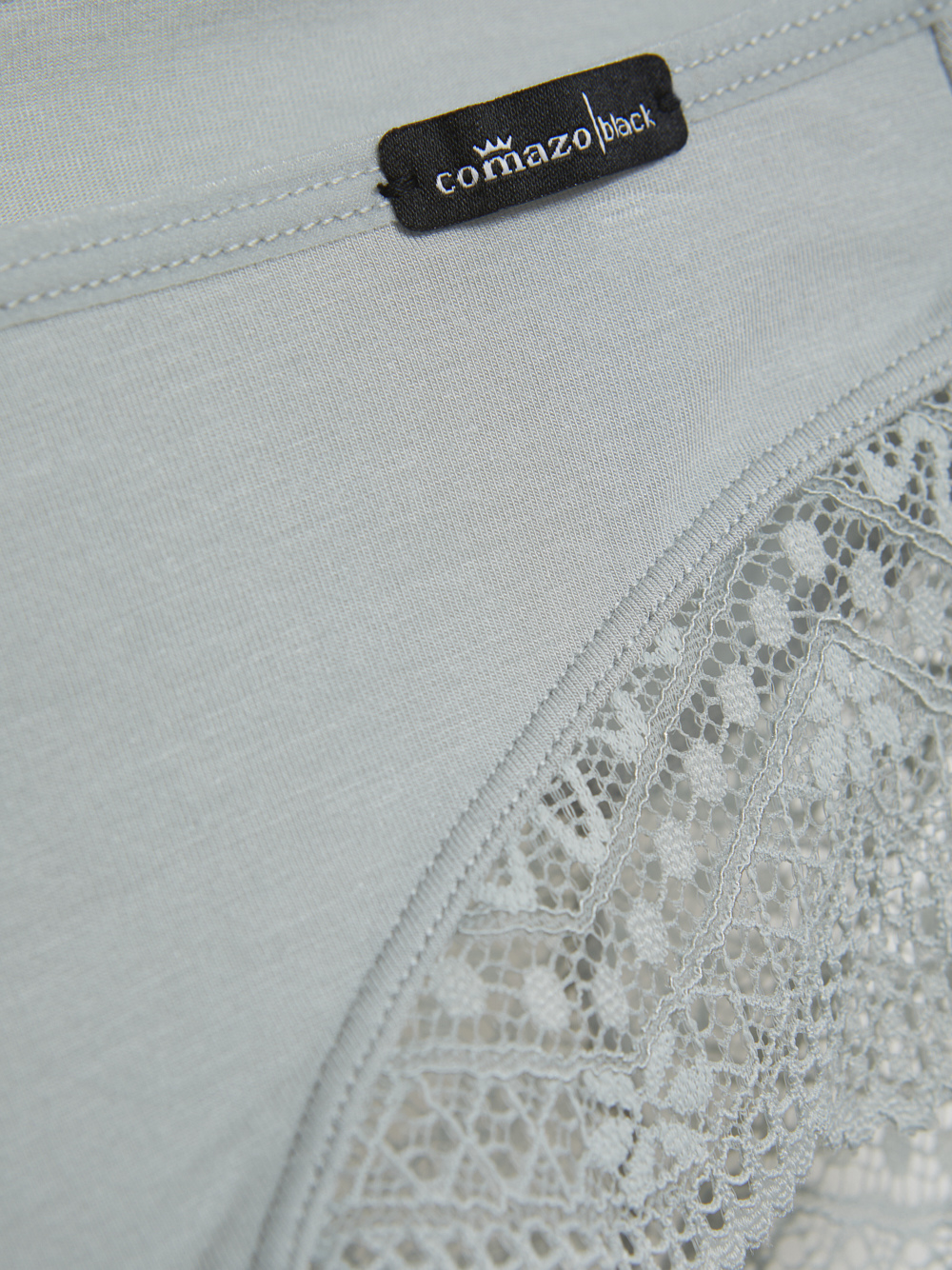 Detailbild Comazo Damen Hipster Farbe Dust aus Modal mit Spitze