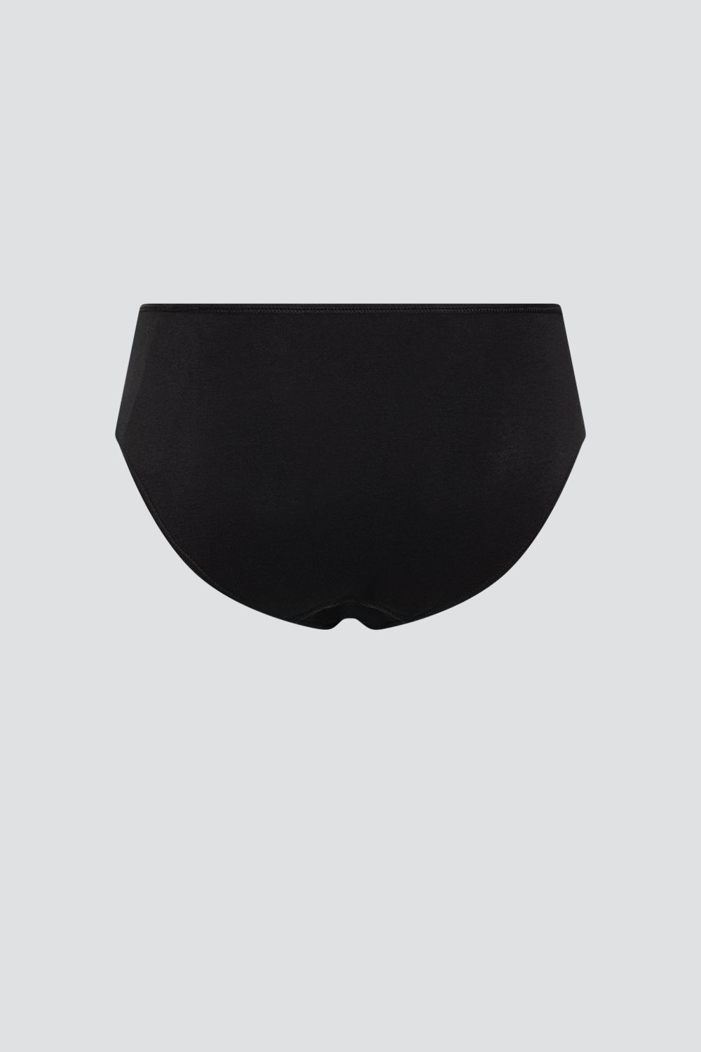 Product image rear view of hip brief by Comazo in the color black.