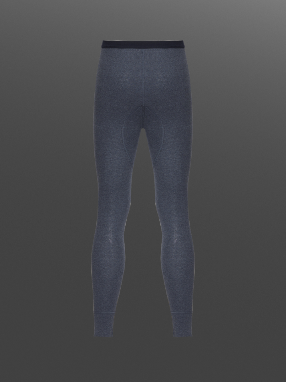 Unterhose lang mit Eingriff von Comazo Protect Farbe Blau-Melange