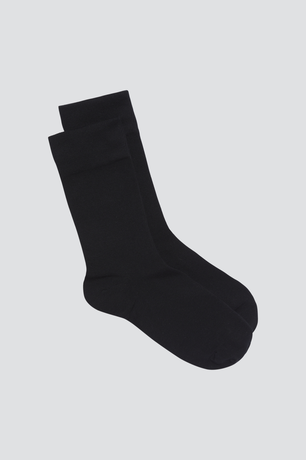 Produktbild Seitenansicht Herrensocken classic von Comazo in der Farbe Schwarz
